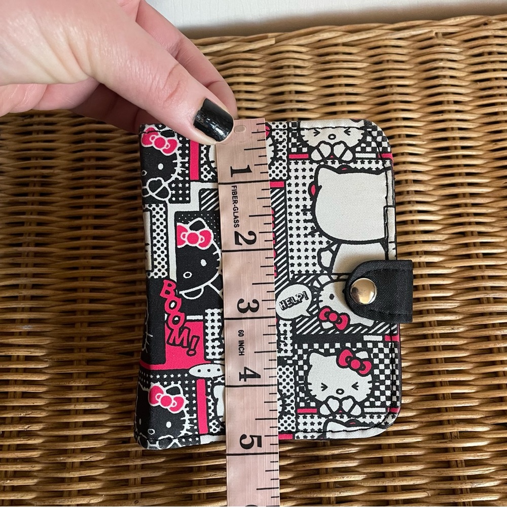 Hello Kitty Multicolor Snap Button Wallet - image 8